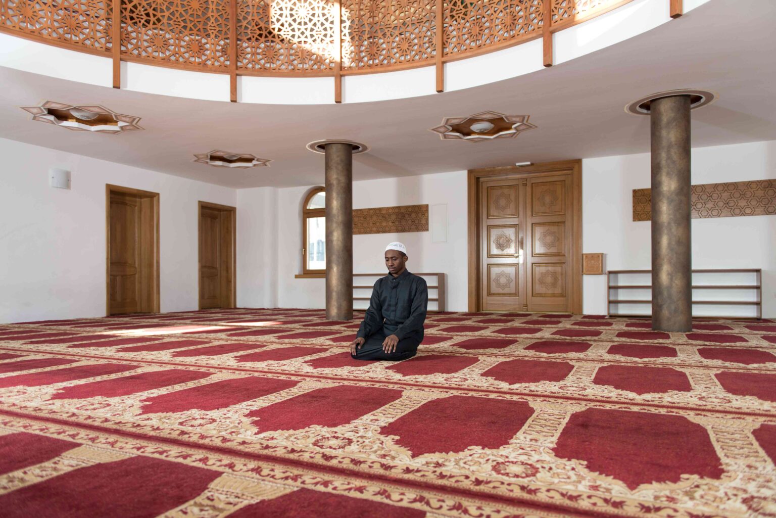 Furnished prayer hall for Phase 5
